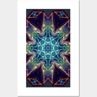 Fractal Mandala Posters and Art